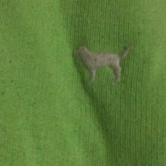 Neon green PINK quarter zip - Picture 2 of 4